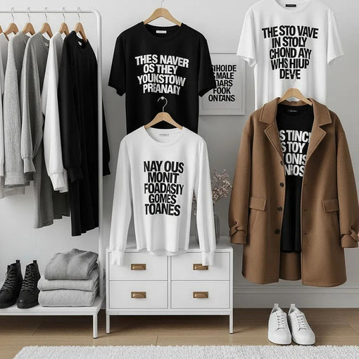 Minimalist streetwear capsule wardrobe showcasing essential pieces for intentional fashion
