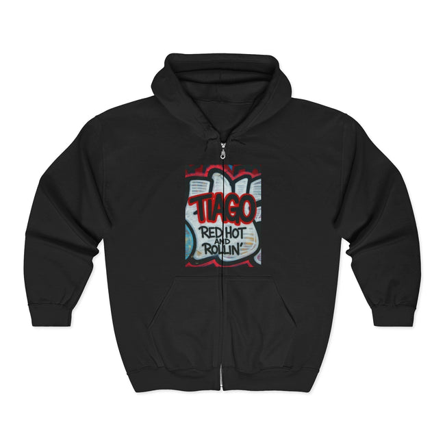 Tiago Graffiti Zip Hoodie
