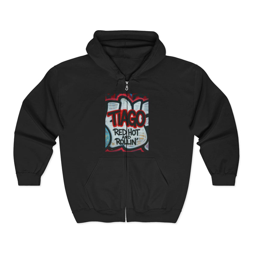 Tiago Graffiti Zip Hoodie