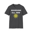Retro Bourdiana Est. 1956 T-Shirt: Unisex Softstyle Tee