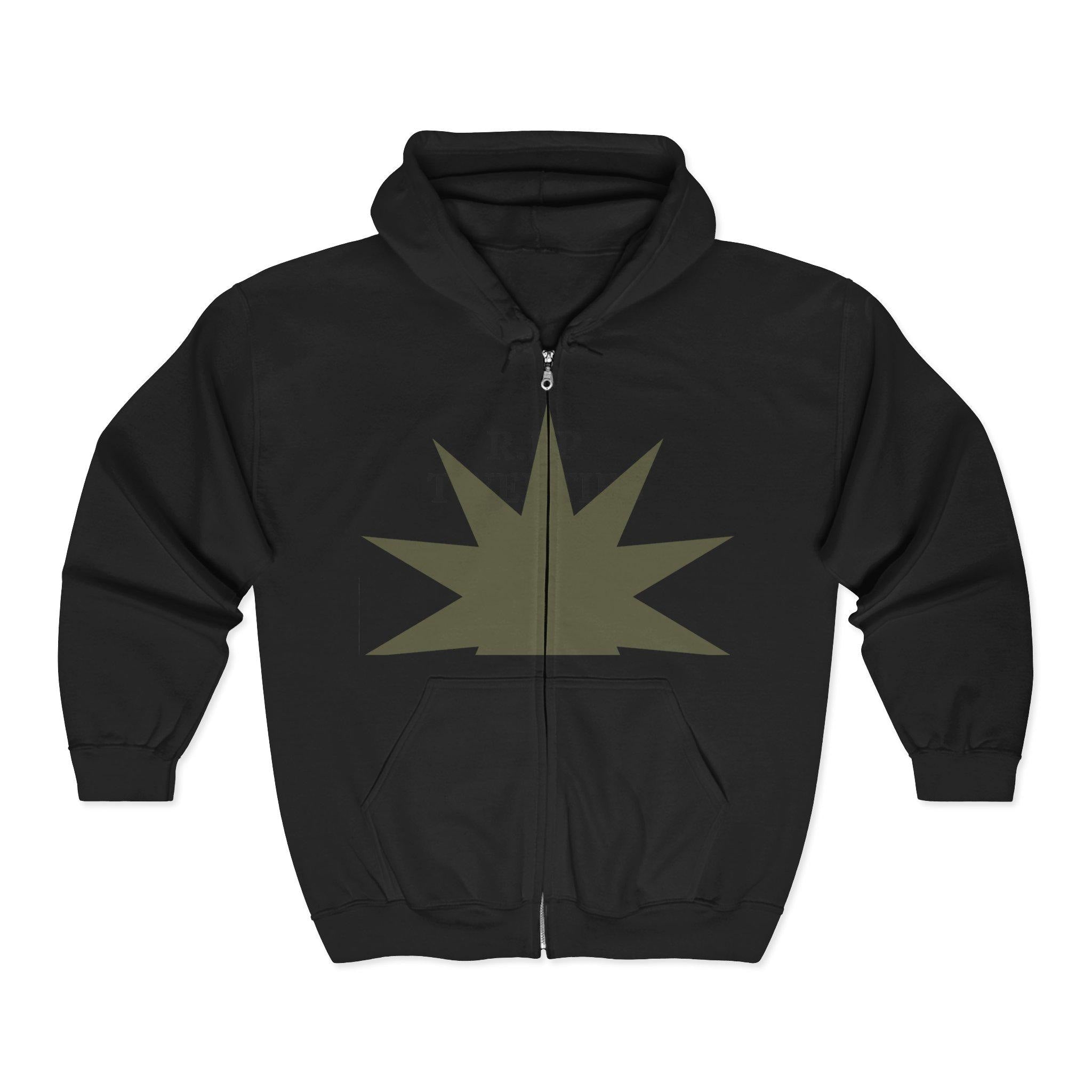 Retro Star Zip-Up Hoodie