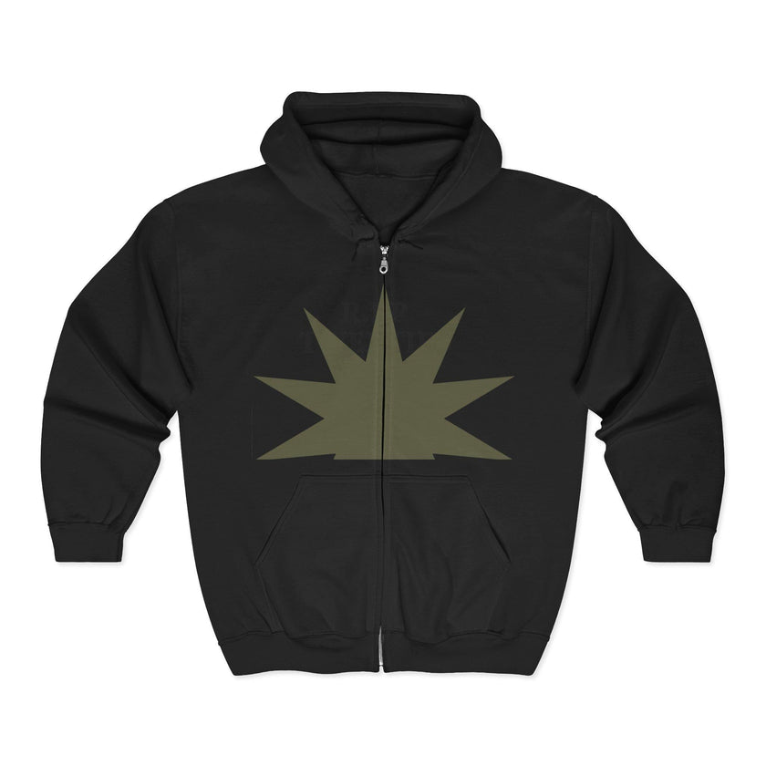 Retro Star Zip-Up Hoodie