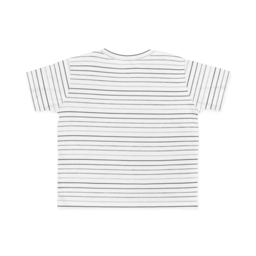 Toddler Striped Tee with Dragonfly Graphic — Kids Nature Shirt