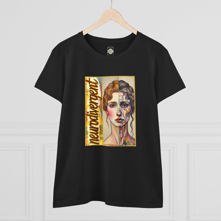 Neurodivergent Portrait Tee | Neurodiversity Awareness T-Shirt