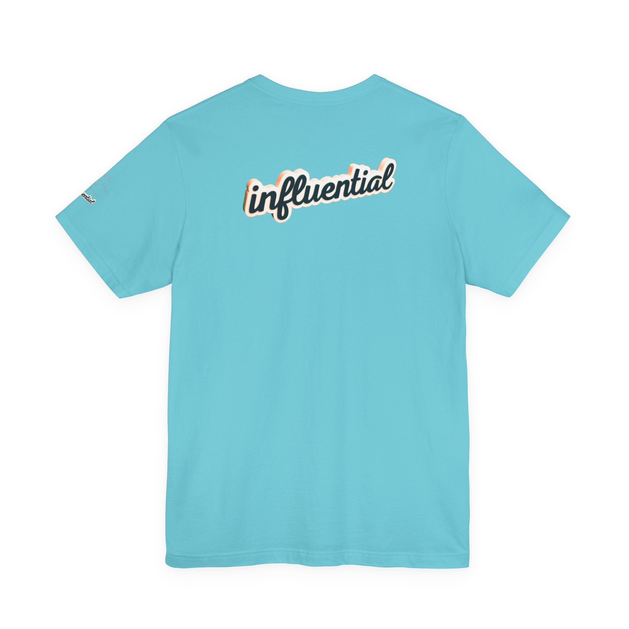 Be About It Retro Script Tee — Influential Cursive Graphic T-Shirt