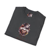 T-Shirt — 'Trauma Is My Love Language' Gothic Heart Illustration