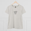 I Ghosted My Old Self Women's Tee — Empowerment Minimalist Cotton Shirt
