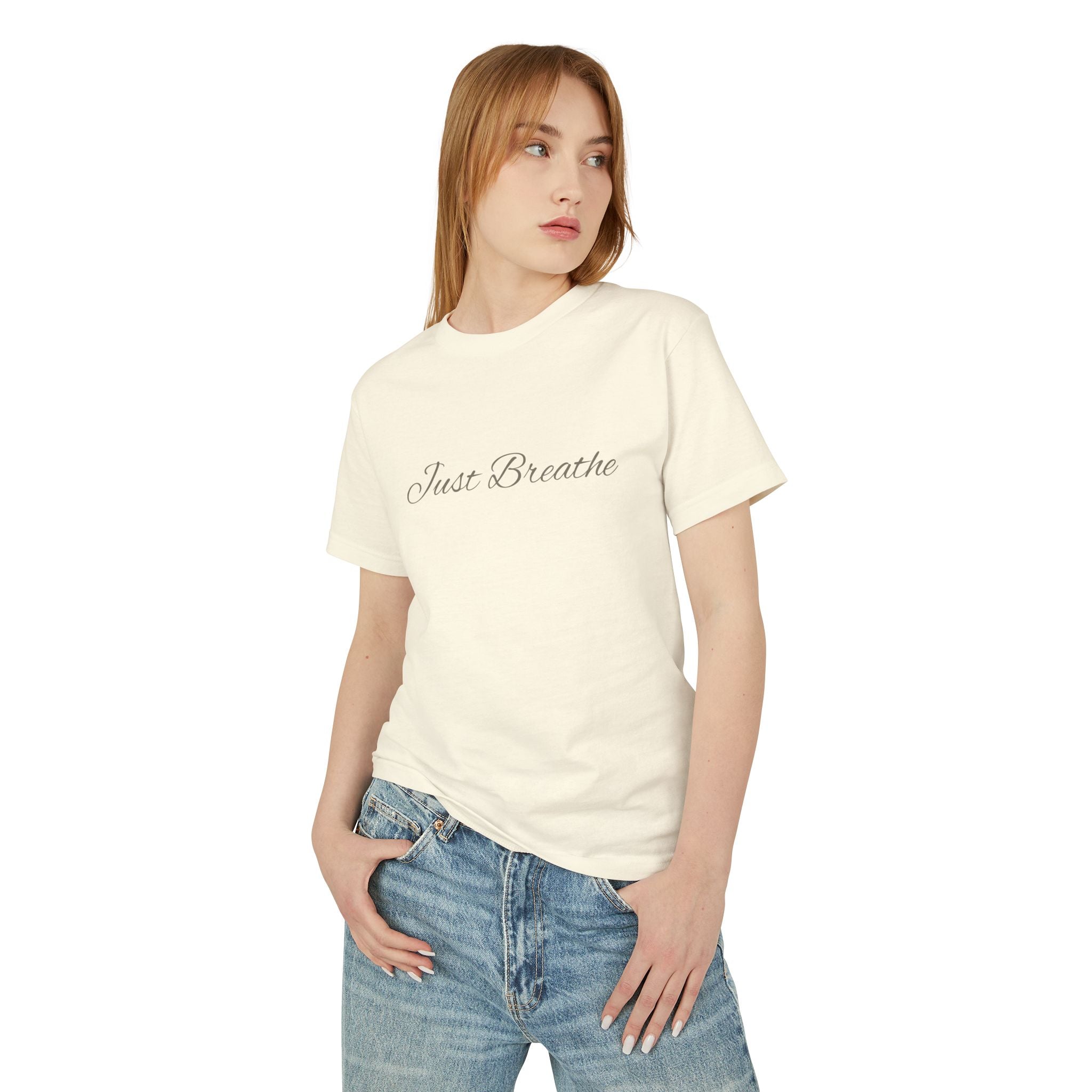 Just Breathe Garment-Dyed Heavyweight Cotton Tee