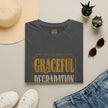 Graceful Degradation T-Shirt — Vintage Gold Gothic Graphic Tee