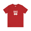 Directional arrow graphic tee — Catch Phrase Poet