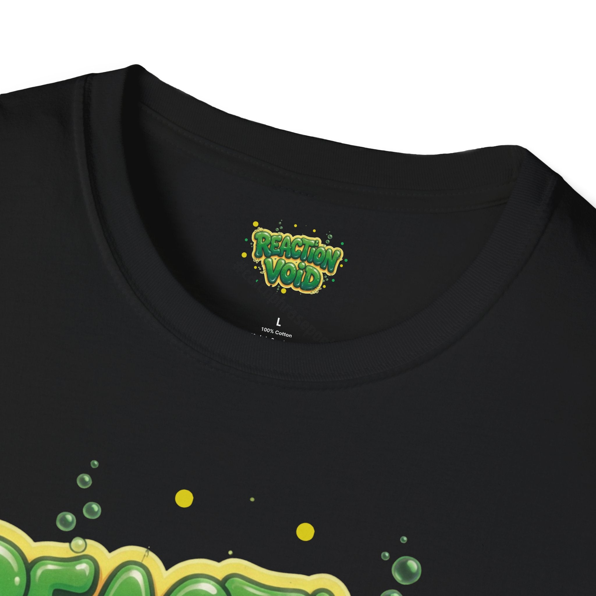 Reaction Void T-Shirt — Green Graffiti Logo Tee