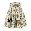 Wildlife doodle skater skirt — Catch Phrase Poet