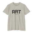 ART Subsidized Graphic T-Shirt — Retro Collegiate Lettering Tee