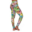 Funfetti Sugar Cookie High-Waist Yoga Leggings — Sprinkles Pattern Activewear