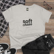 Soft Chaos Women’s Tee — Minimal Graphic Cotton Shirt
