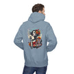 Skull & Femme Floral Hoodie — 