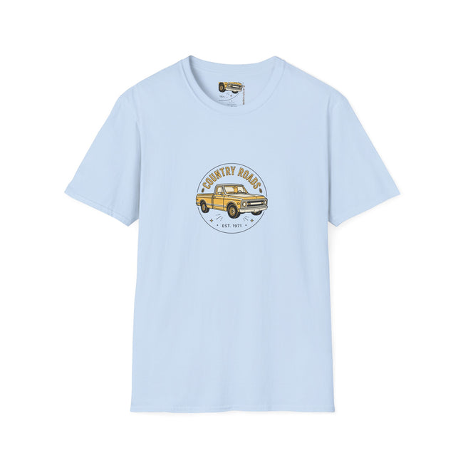 Country Roads Vintage Truck T-Shirt — 'Country Roads' Graphic Tee