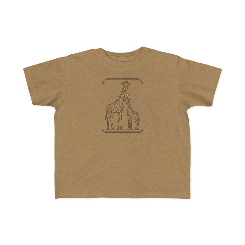 Toddler Giraffe Tee — Cute Safari Animal Graphic Shirt