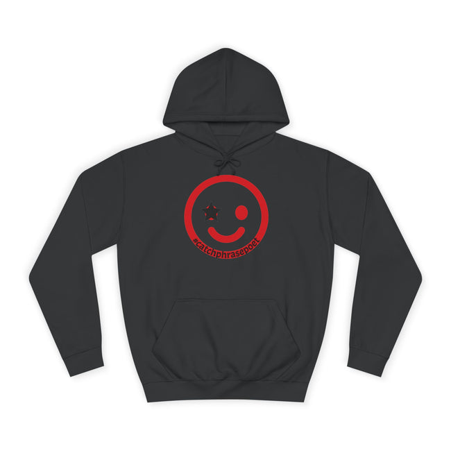 Smiley Duo Hoodie — Playful Star-Eye Graphic Pullover