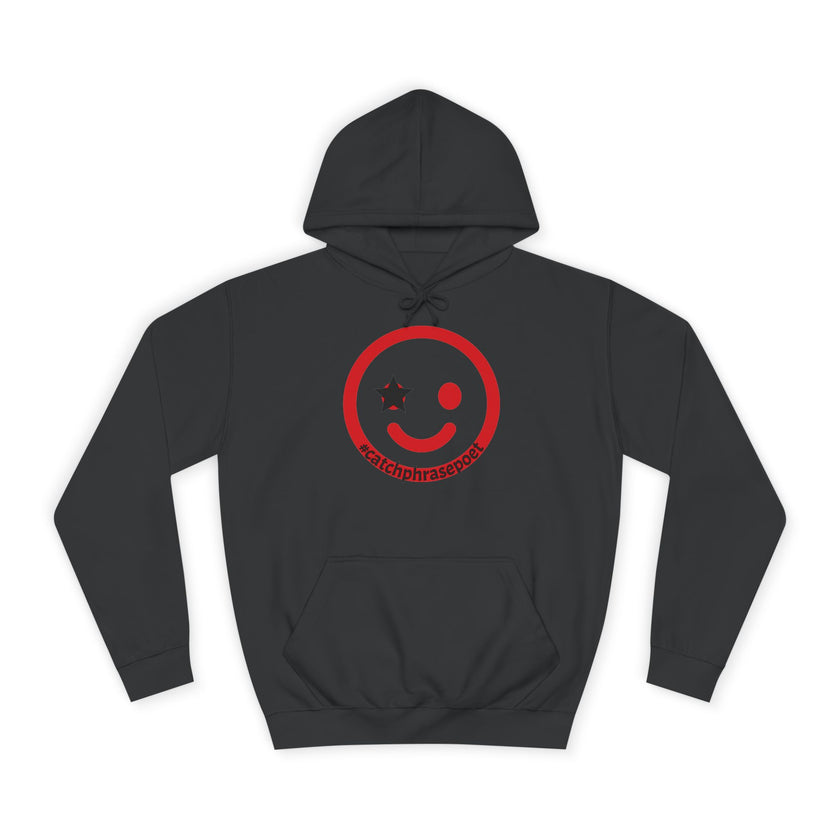 Smiley Duo Hoodie — Playful Star-Eye Graphic Pullover