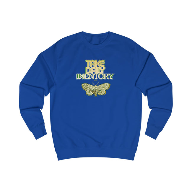 take daily inventory- text design Sweatshirt | 404 BC, internal discussions, reflection