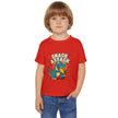 Toddler T‑Shirt — 'Snack Attack' Cute Dinosaur Snack Time Tee