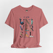 I Am Universal Graphic Tee — Inspirational Travel Landmark Design