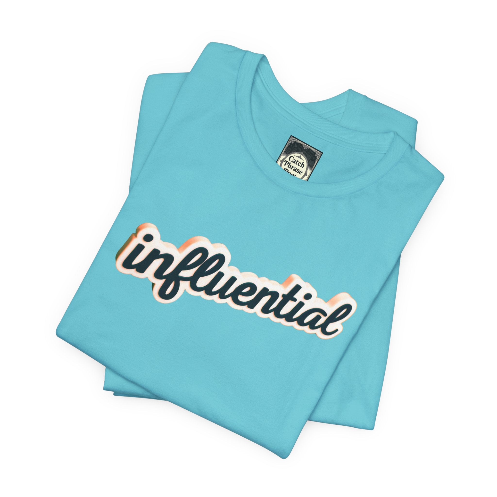 Be About It Retro Script Tee — Influential Cursive Graphic T-Shirt