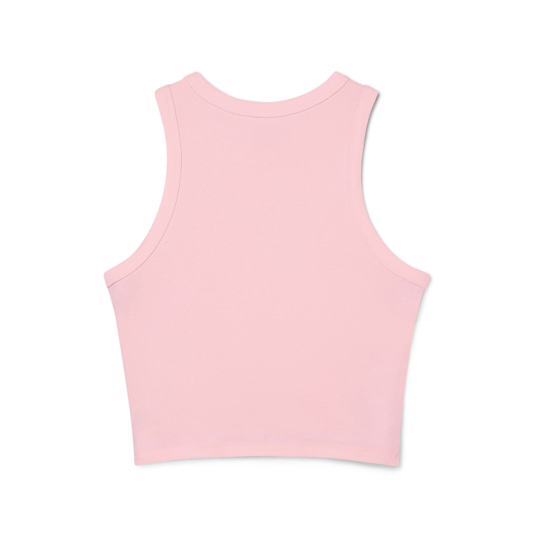 Floral Triptych Portrait Racer Tank — Women's Micro Rib Tank