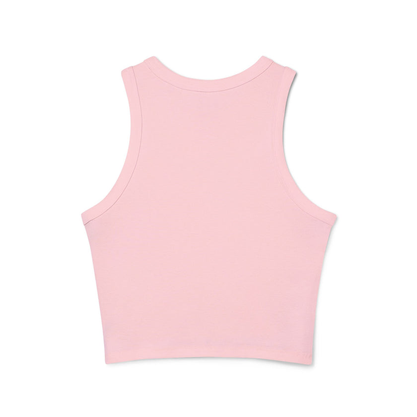 Floral Triptych Portrait Racer Tank — Women's Micro Rib Tank