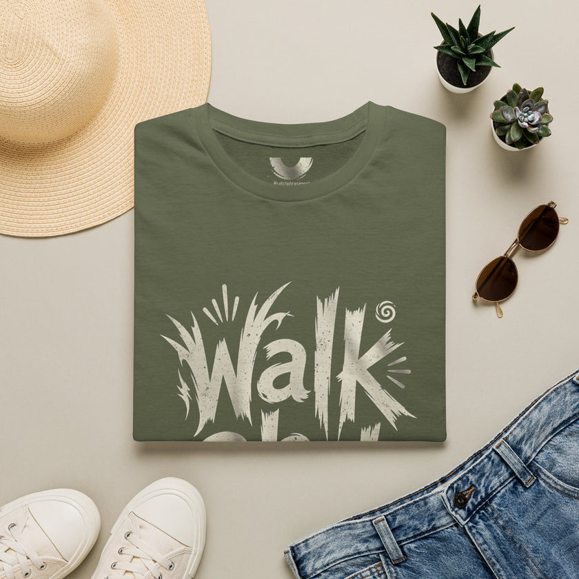Walk About T-Shirt — Retro Handlettered 'Walk About' Graphic Tee