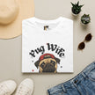 Pug Wife T-Shirt – Cute Pug Graphic Tee for Dog Lovers