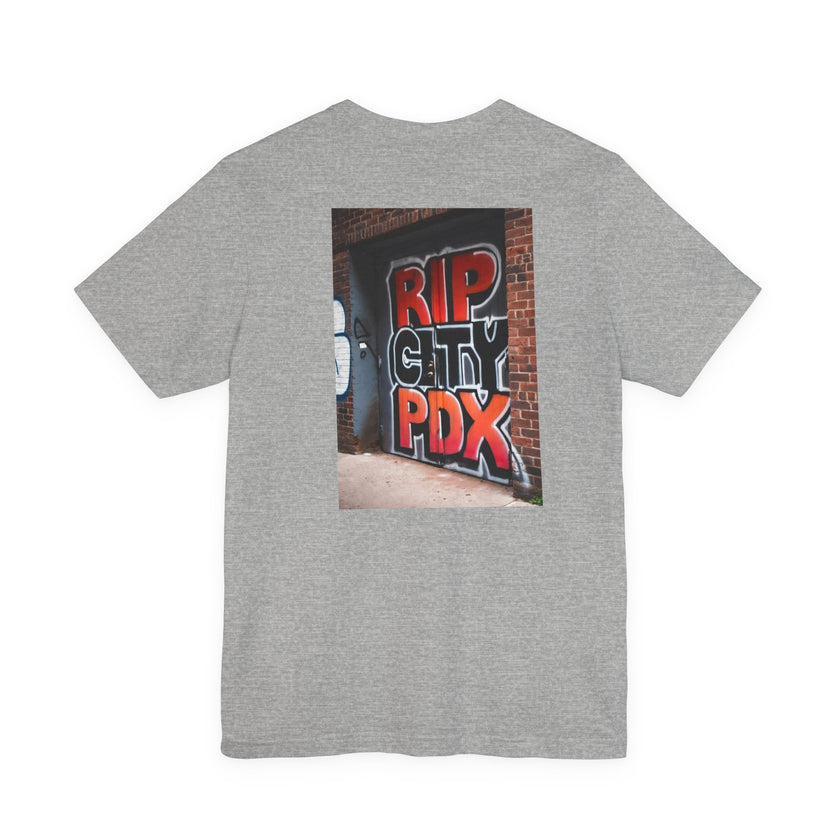 PORTLAND Trailblazers , Rip City Street Art Tee, Graffiti T-Shirt for Urban Style,  Gift for Art Lovers, Casual Statement Top,