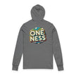 Oneness Hoodie Long Sleeve Tee — Global Unity Flag Design