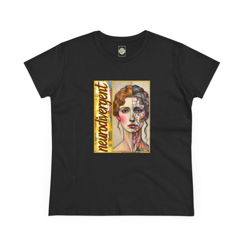 Neurodivergent Portrait Tee | Neurodiversity Awareness T-Shirt