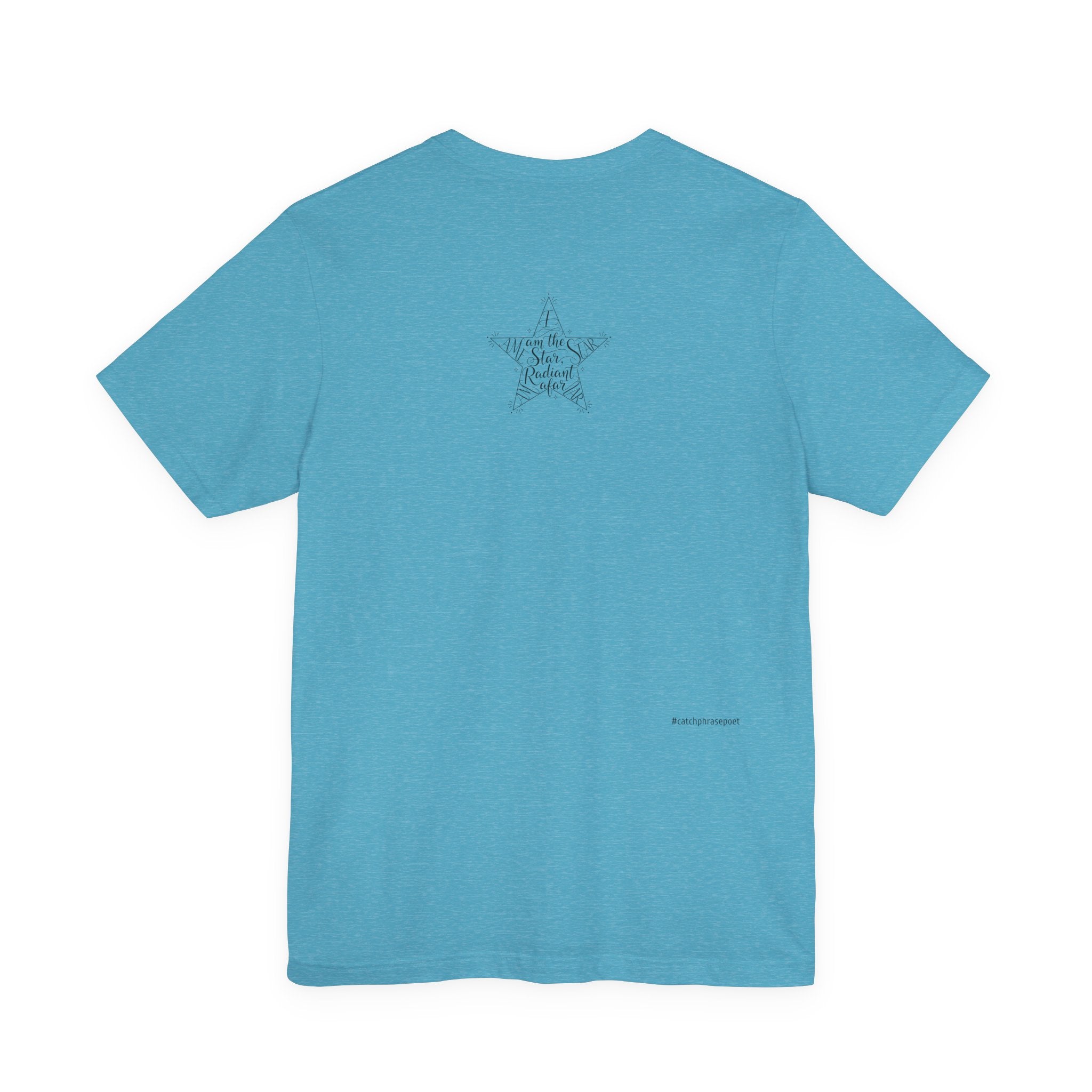 Star Radiant Tee — Inspirational Handwritten Star Graphic T-Shirt