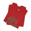Defend One's Lens Eye Graphic Tee — Vintage-Protective Photography T-Shirt