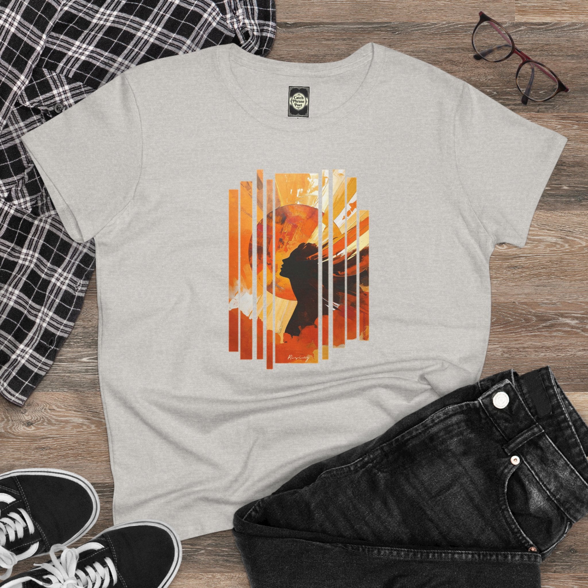 Sunset Goddess Rising — Women's Graphic Tee