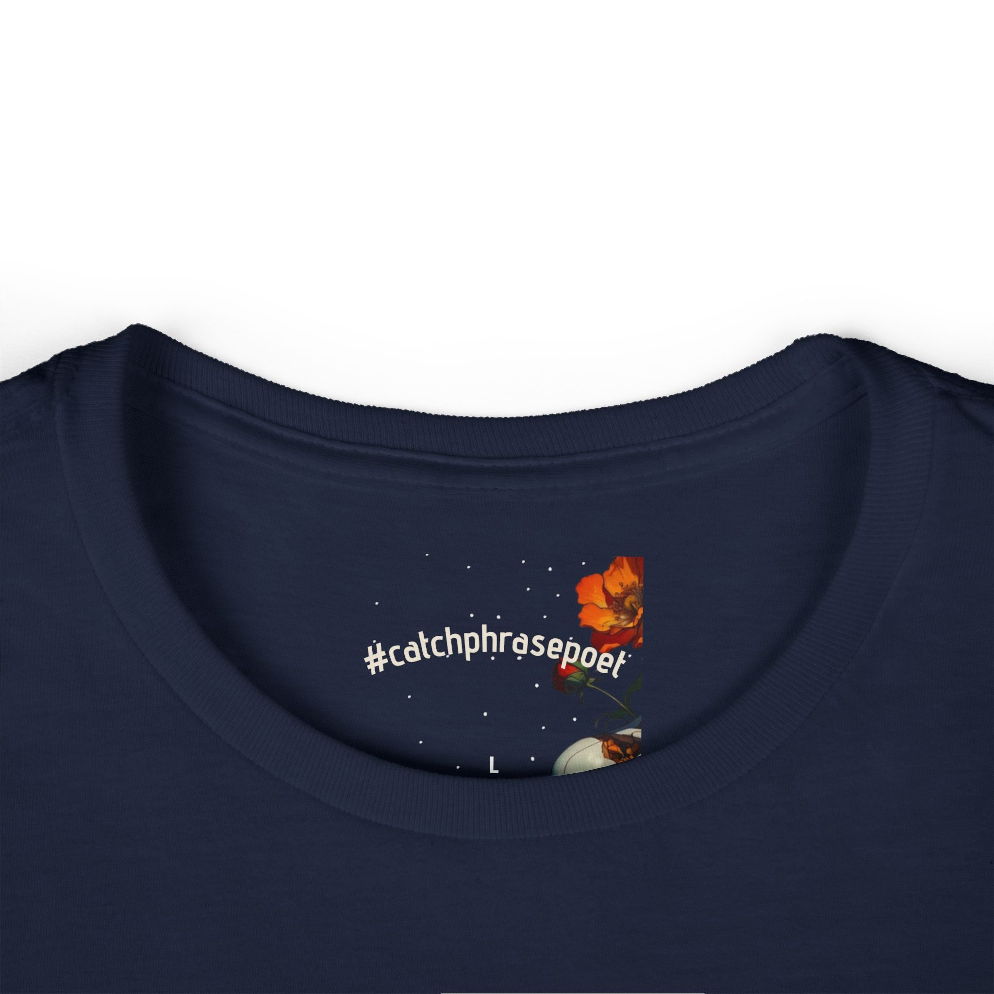 Women’s Sugar Skull Floral Tee — “The Mess Is Part of the Masterpiece”