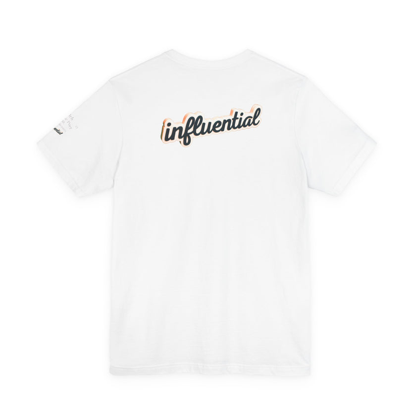 Be About It Retro Script Tee — Influential Cursive Graphic T-Shirt