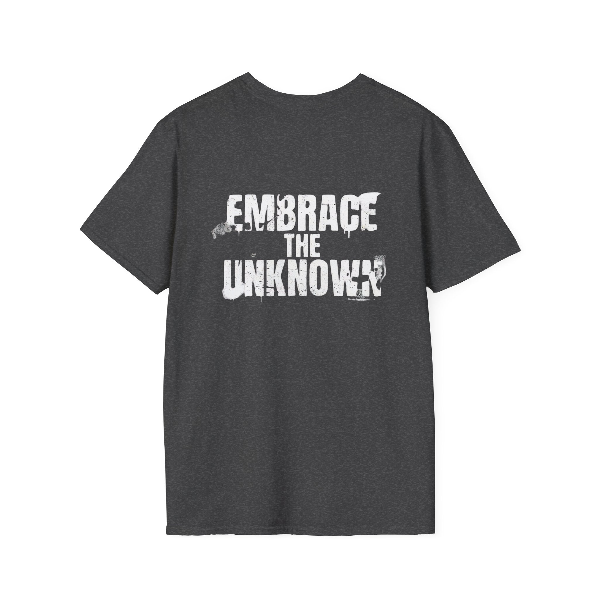 Embrace the Unknown T-Shirt — Inspirational Adventure Graphic Tee