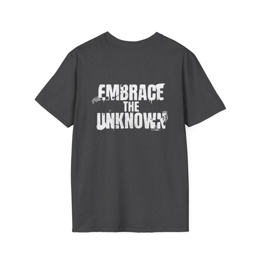 Embrace the Unknown T-Shirt — Inspirational Adventure Graphic Tee