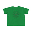 Butterfly Circle Toddler Tee — Cute Monarch Illustration Kids Shirt