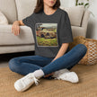 Vintage Rusted Car Photo Tee — Retro Abandoned Auto Graphic T-Shirt