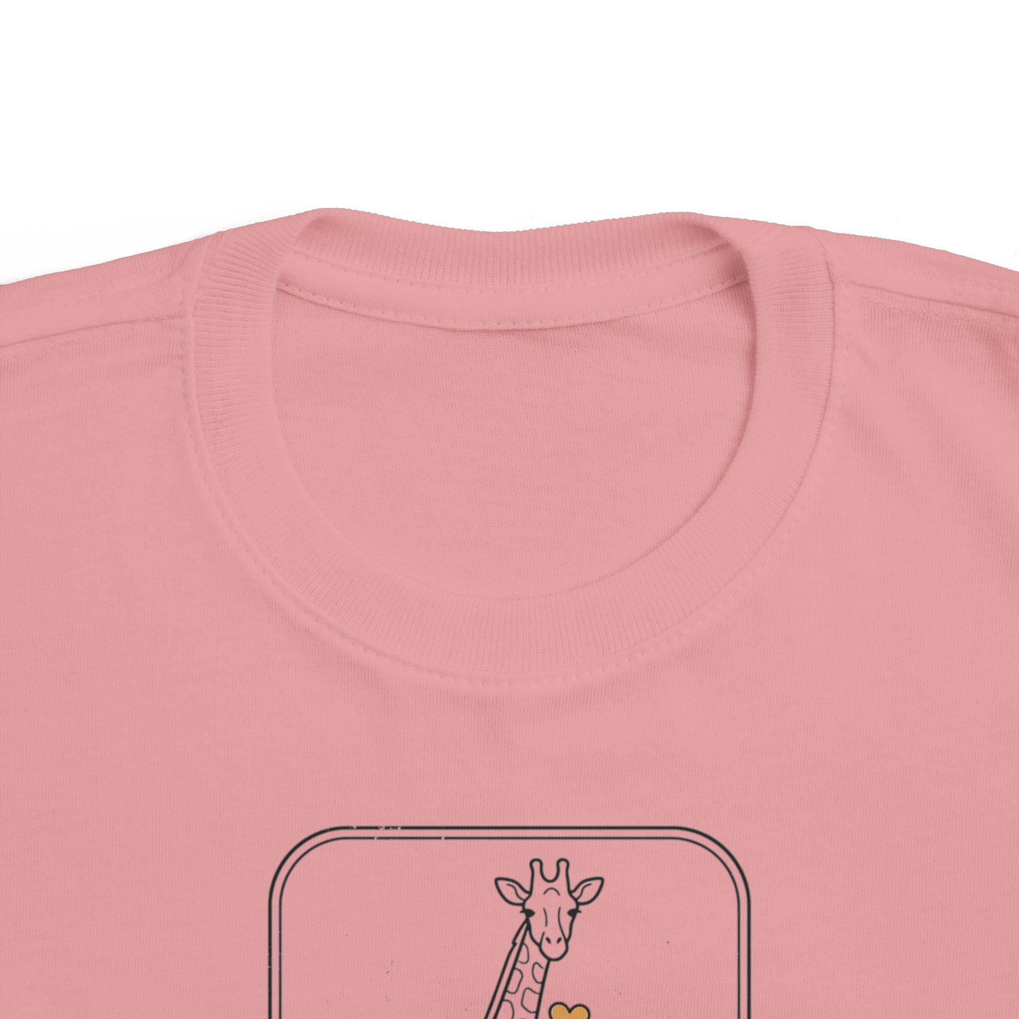 Toddler Giraffe Tee — Cute Safari Animal Graphic Shirt