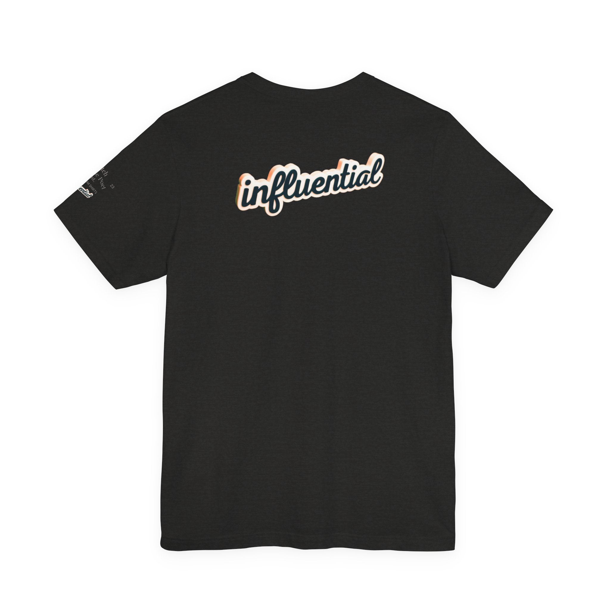 Be About It Retro Script Tee — Influential Cursive Graphic T-Shirt