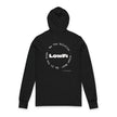 Safe in My Own Skin Hoodie | Long Sleeve Hooded Tee, LowFi Back Print