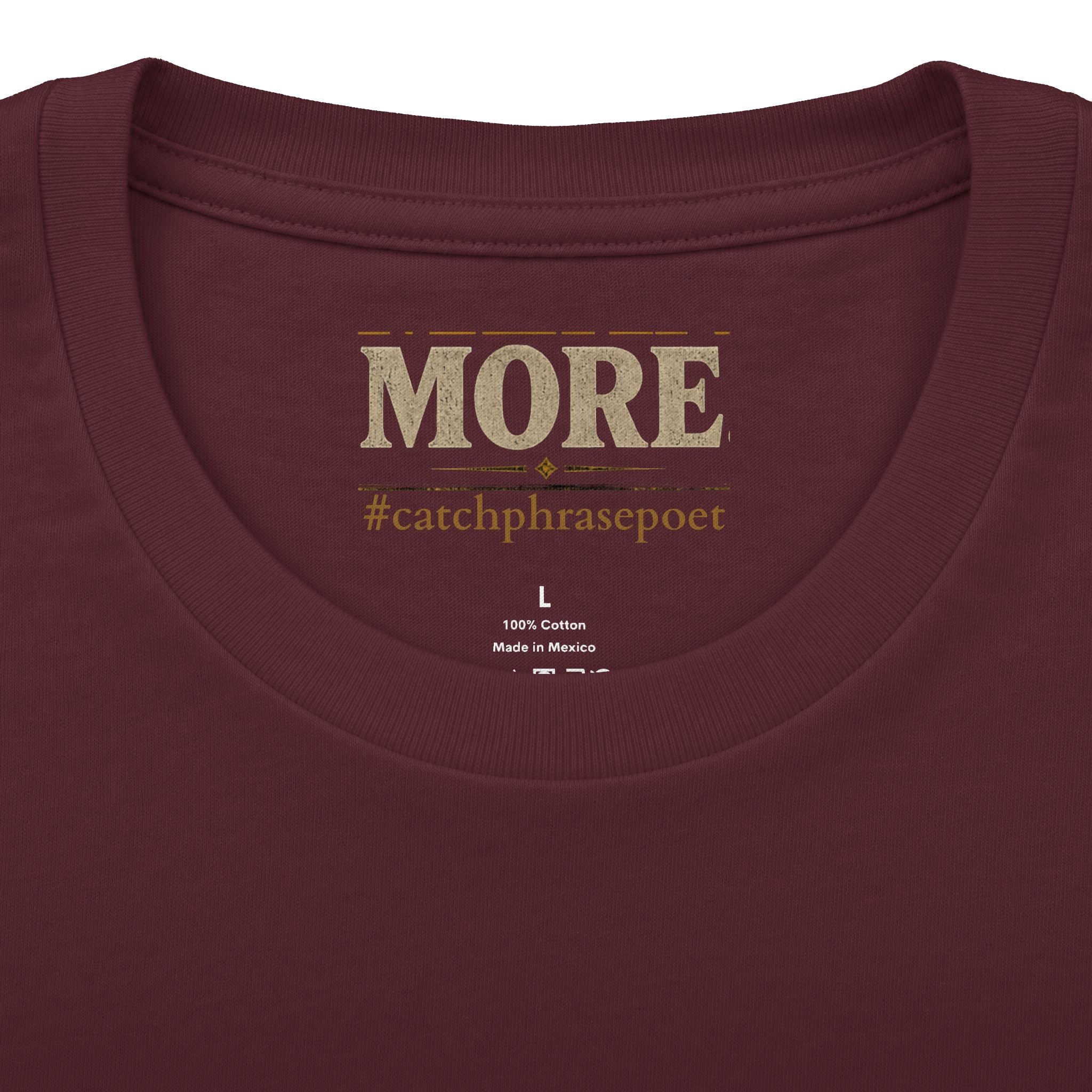 Say Less Mean More Tee — Retro Motivational Graphic T‑Shirt