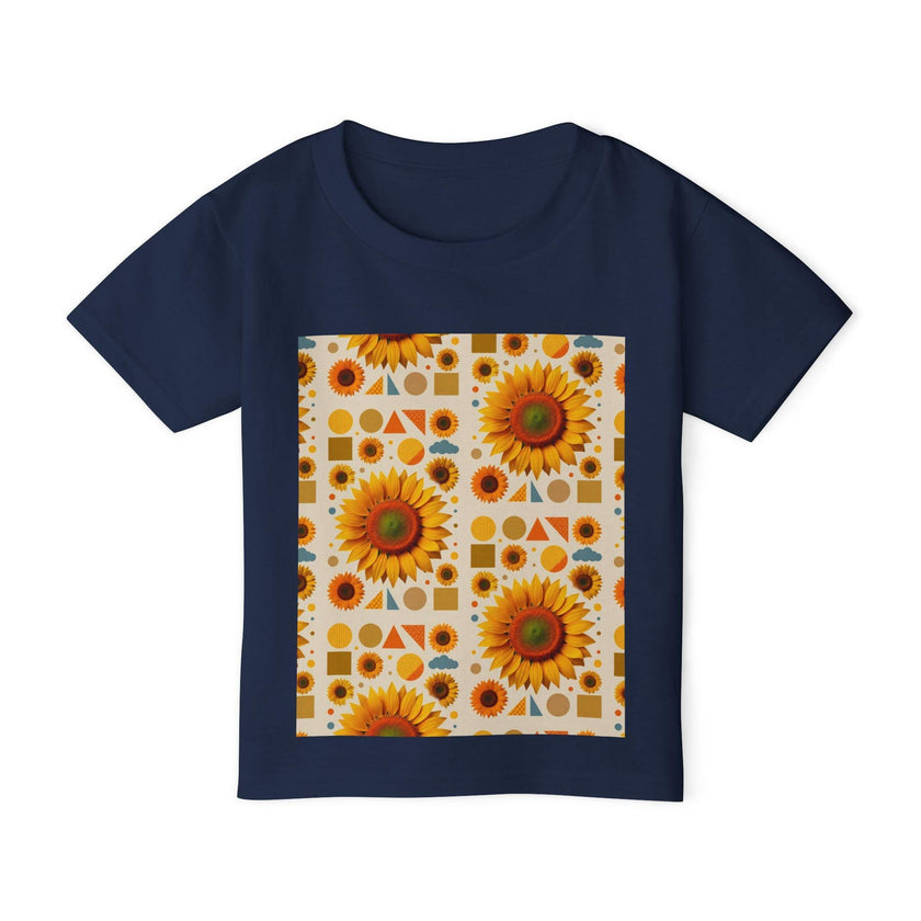 Sunflower Print Toddler T-shirt