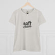 Soft Chaos Women’s Tee — Minimal Graphic Cotton Shirt